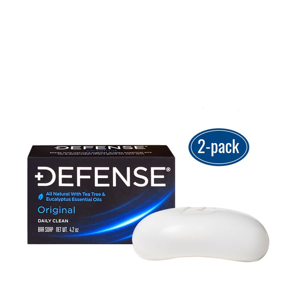 2 x Defense Soap Bars (Saver Pack)