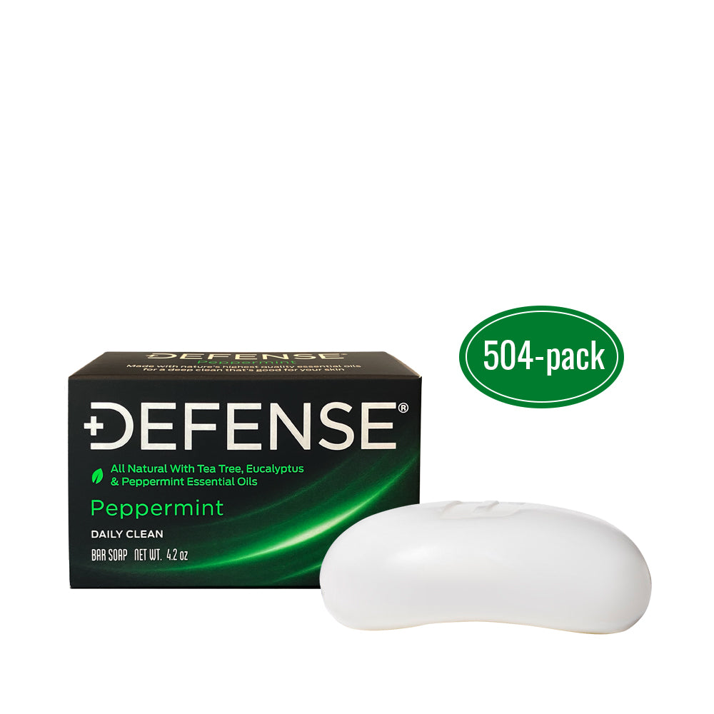 504 x Peppermint Defense Soap Bars (Wholesaler Pack)