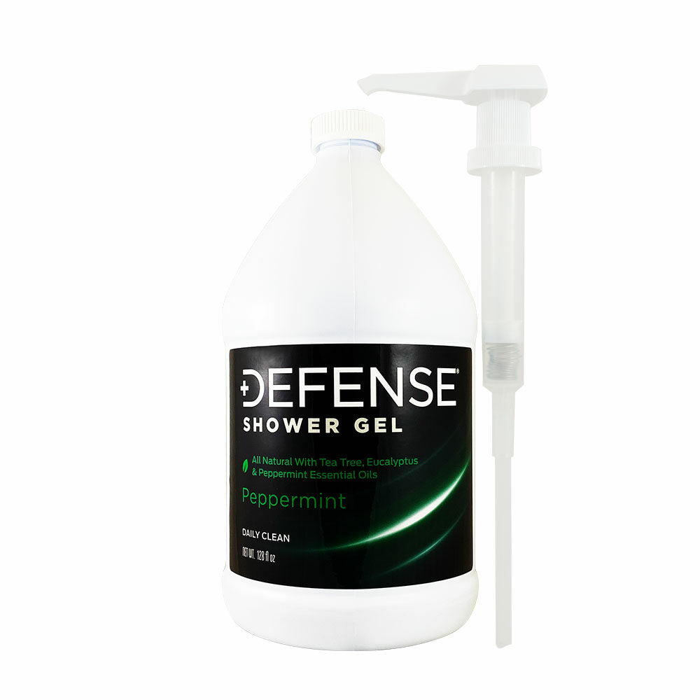 Defense Shower Gel Gallon with Pump - 3.79 Litres