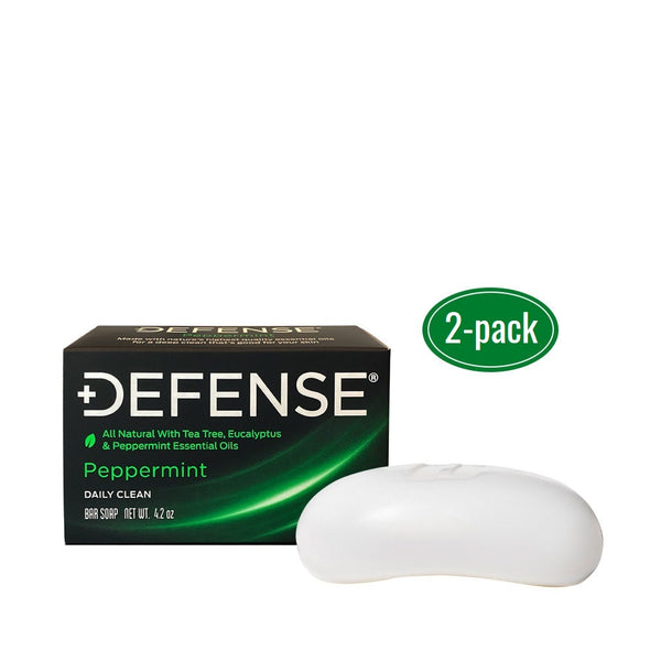 2 x Peppermint Defense Soap Bars (Saver Pack)