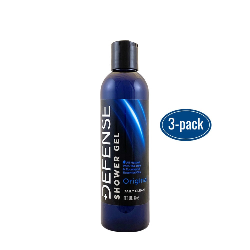 3 x Defense Soap Shower Gel (Saver Pack)