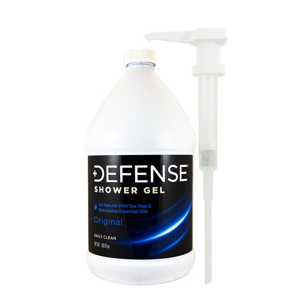 Defense Shower Gel Gallon with Pump - 3.79 Litres